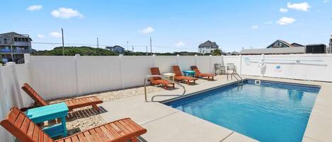 Außenpool, beheizter Pool