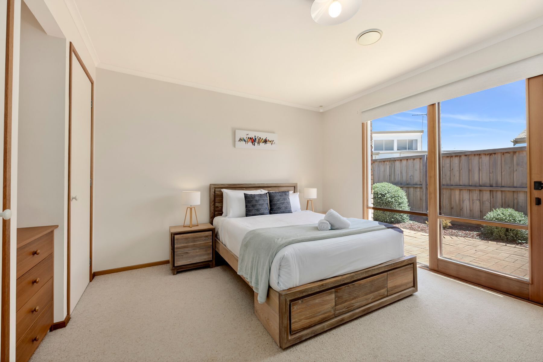 3 bedrooms, iron/ironing board, travel cot, WiFi