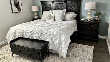 1 多间卧室、办公桌、免费 WiFi、床单