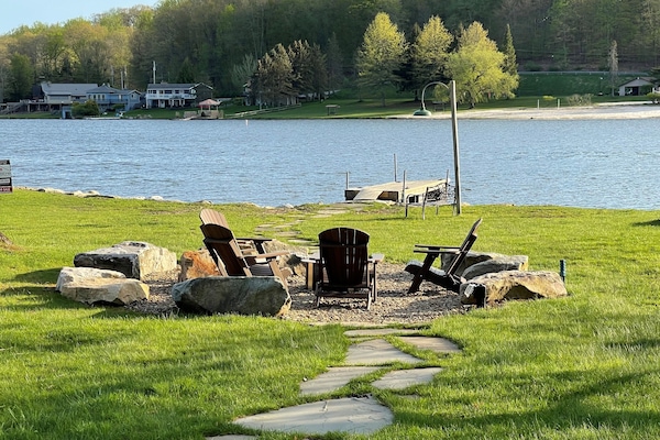 Beautiful lake front setting