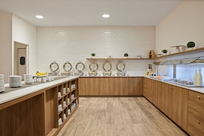 Café da manhã continental grátis todos os dias