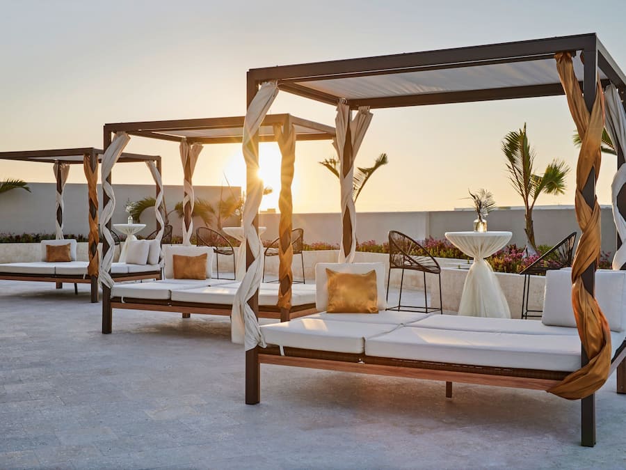 Terrasse sur le toit