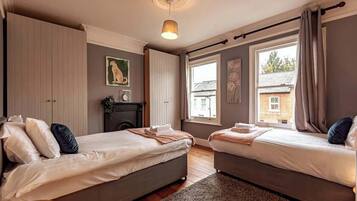 2 bedrooms, iron/ironing board, travel crib, WiFi