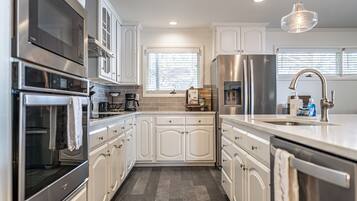 Dining tables, kitchen islands