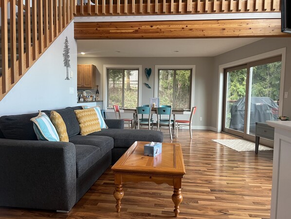 TV connectée, cheminée