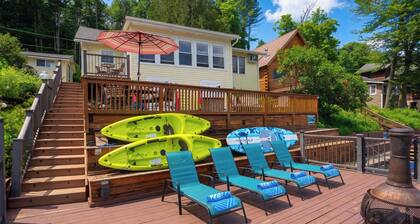 5 Min to Colgate, Sleeps 6, Kayaks, Fire Pit