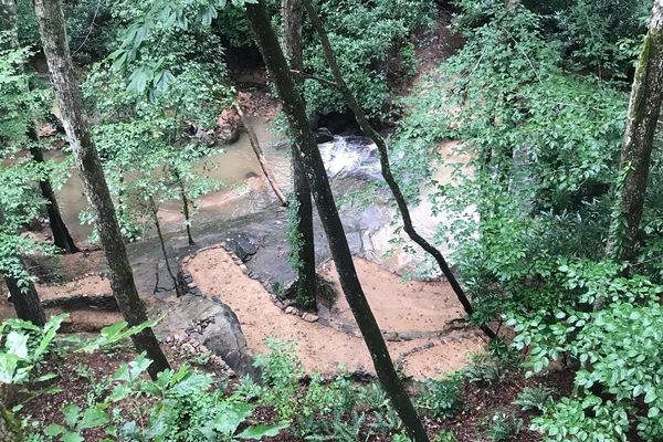 Overnatningsstedets område