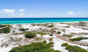 Na praia 