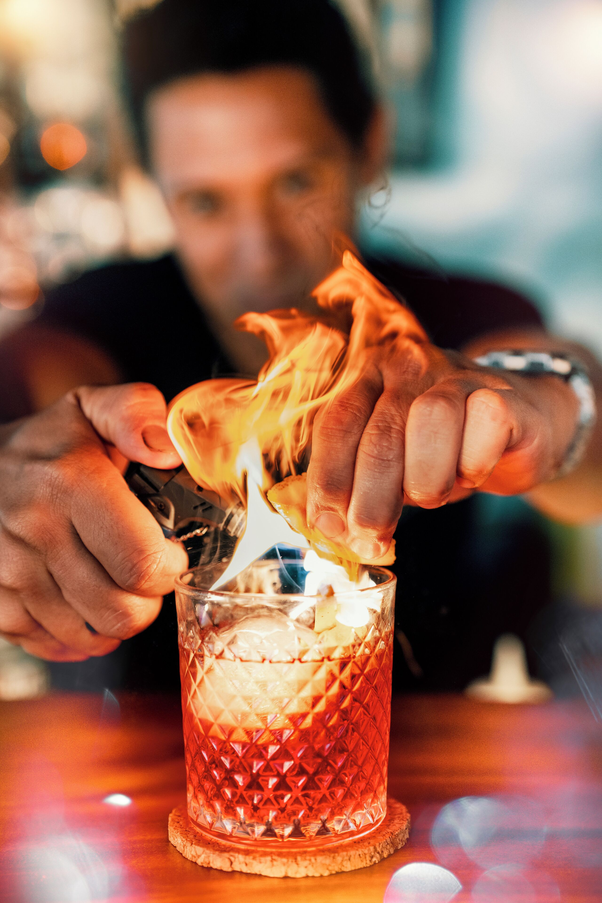 rooftop bar, ocean views, open selected days