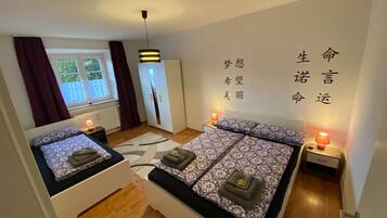 2 chambres, Wi-Fi gratuit, draps fournis