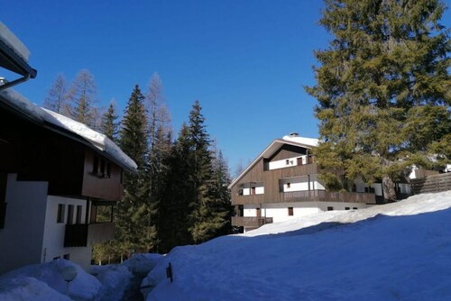 Wonderful attic in the heart of the Dolomites