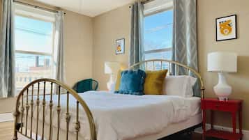 2 dormitorios, tabla de planchar con plancha, wifi gratis y ropa de cama