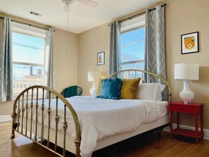 2 habitaciones, tabla de planchar con plancha y wifi gratis