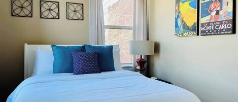 2 habitaciones, tabla de planchar con plancha y wifi gratis