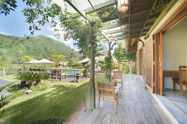 View from room - Villa Kropak (Sidemen)
