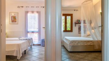 2 habitaciones, wifi gratis y ropa de cama