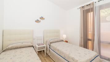 3 habitaciones, wifi gratis y ropa de cama