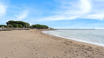 On the beach