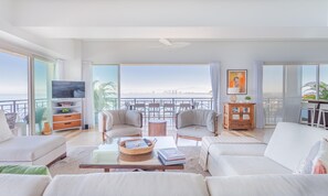 TV, DVD player - Oceanview Molino de Agua 701 Beach House Condo 3BD Condo for rent in Los Muertos (Puerto Vallarta)