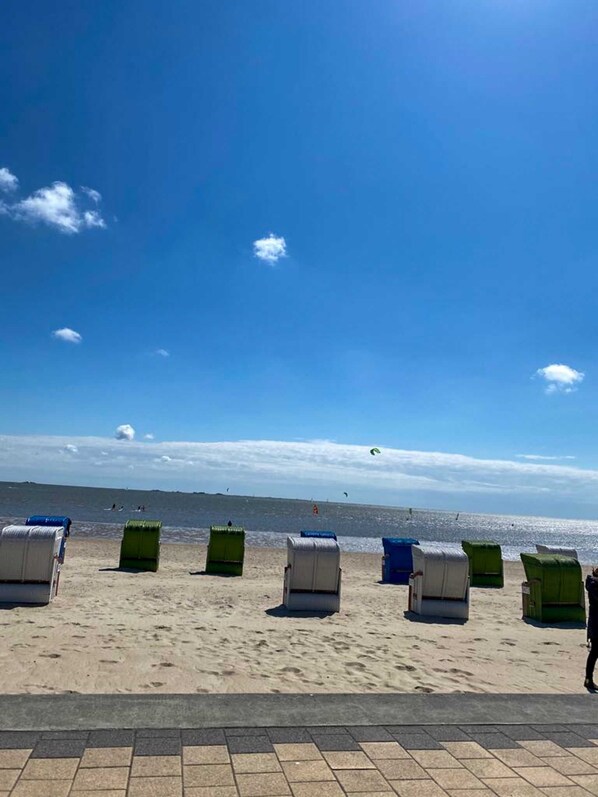 Tæt på stranden