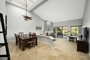 Dining - PGA West #15, 3 bedroom, 3.5 Bath, Stadium Course Hole #1 (La Quinta)