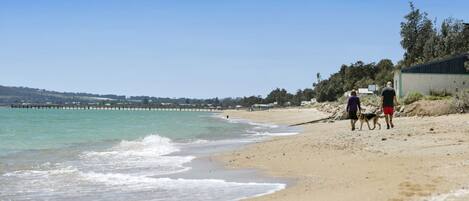Beach nearby, beach towels