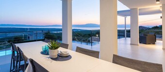 Stella Maris - contemporary villa with a pool and a sauna by MyWaycation