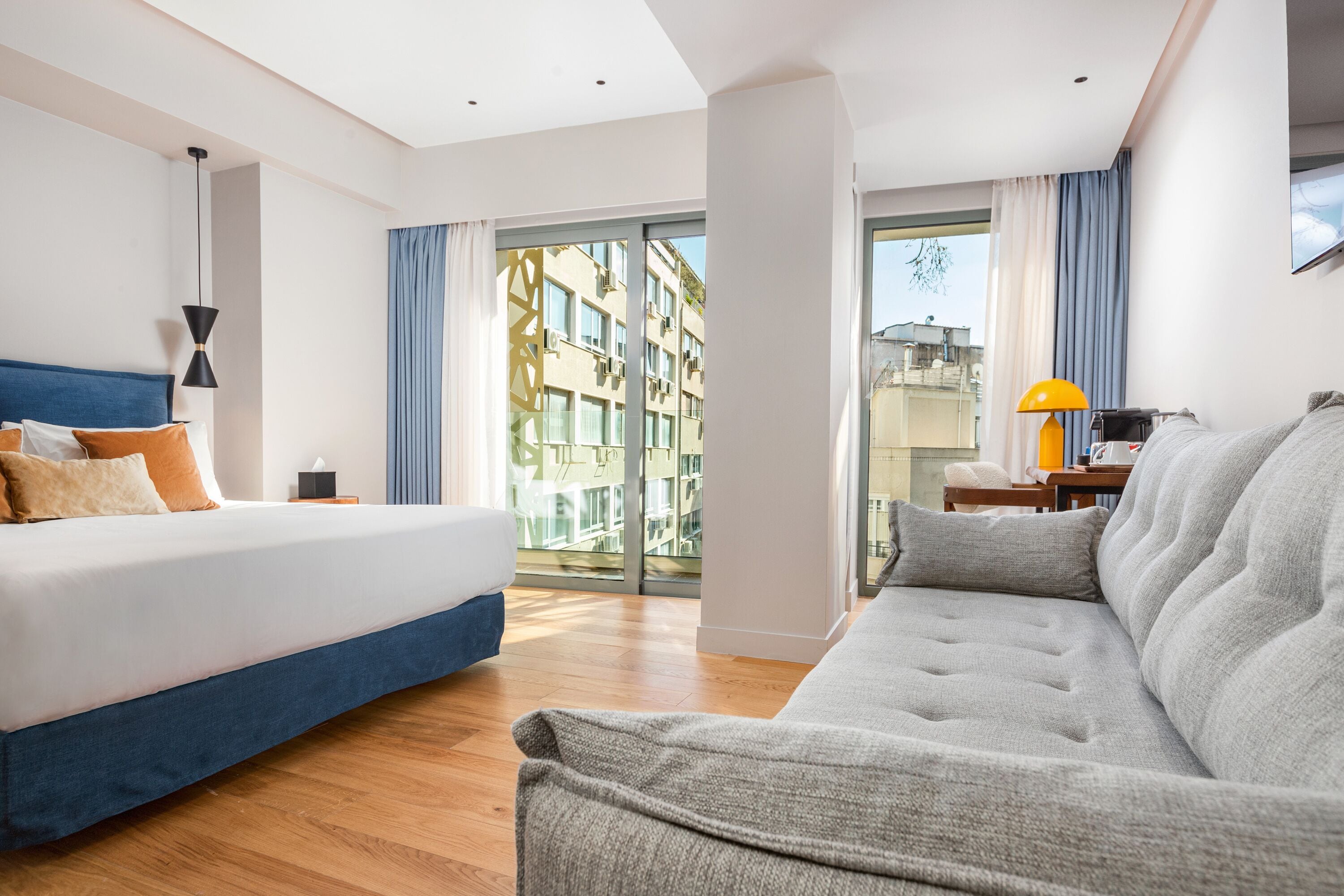 premium room with balcony (hotel) | 1 bedroom, egyptian cotton sheets, premium bedding, free minibar items