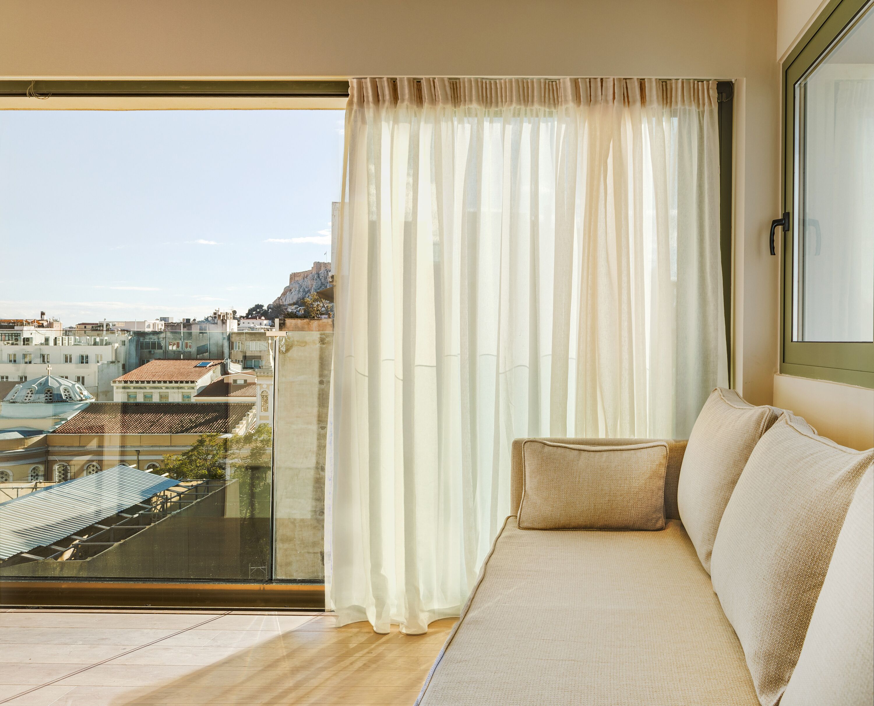 acropolis loft with terrace (hotel) | 1 bedroom, egyptian cotton sheets, premium bedding, free minibar items