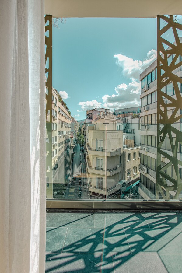 Premium Room with Balcony (Hotel) | View from room - The Residence Aiolou Hotel & Spa (Athens)