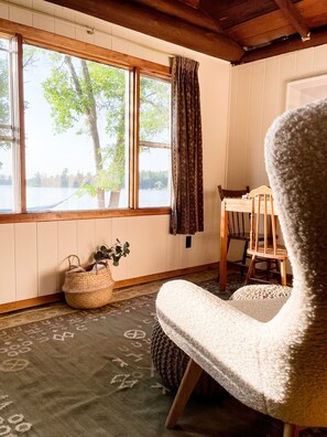 Interior - Bowerbird Beach Camp Cabin #2 (Sioux Narrows-Nestor Falls)