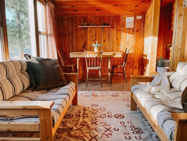 Fernseher, Kamin, Bücher