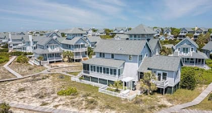 Ocean Front Pet Friendly Steps to Beach Shoals and BHI Club 2023 Renovation
