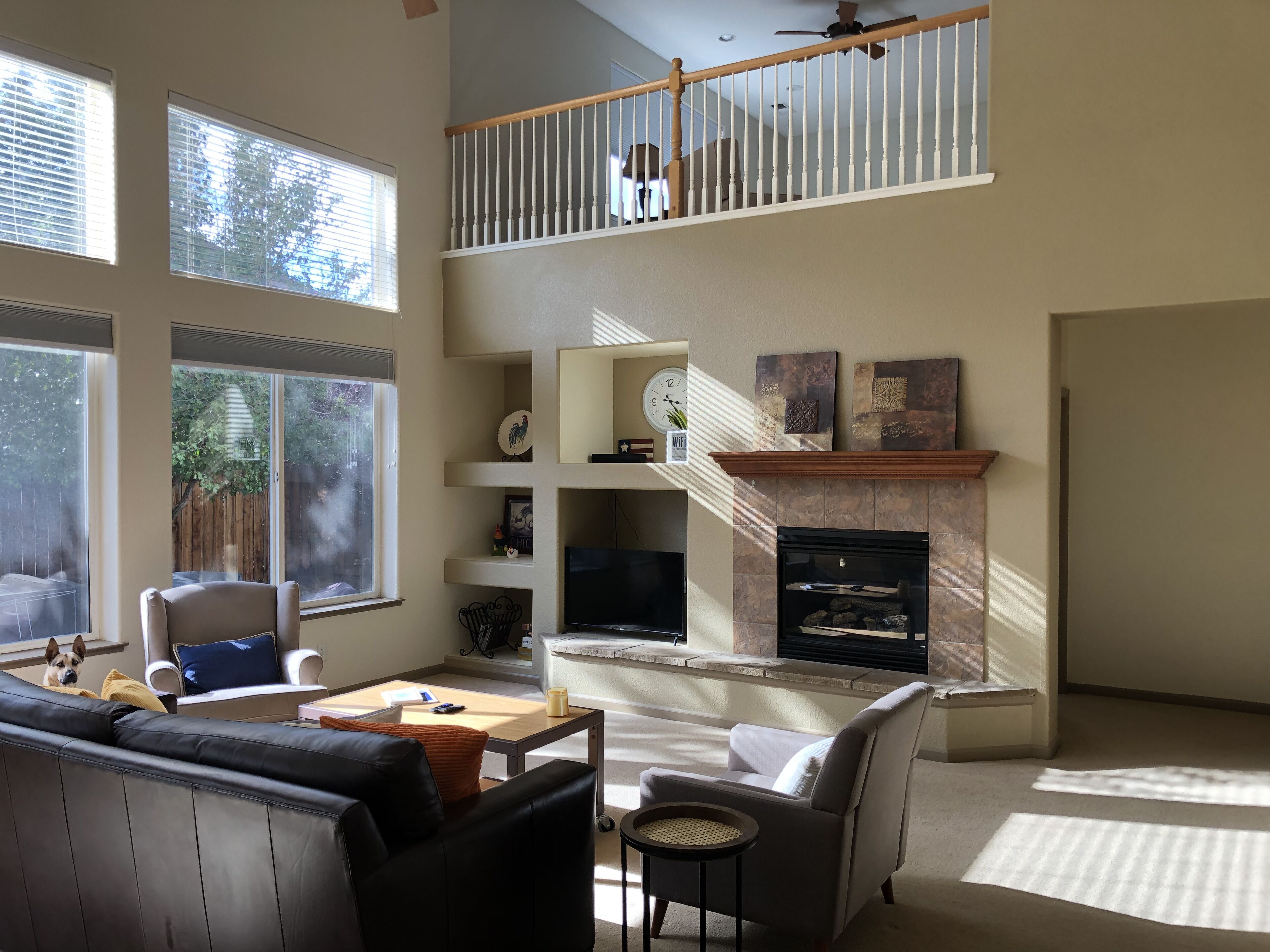 Downstairs living room