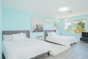 4 habitaciones, wifi y ropa de cama