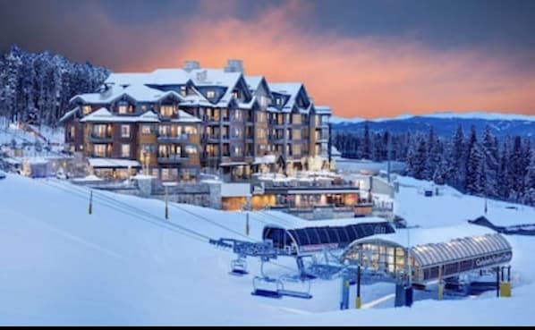 Exterior - Ski In - Ski Out, Two-Bedroom Breckenridge Residence on Peak 8, Corner unit (Breckenridge)