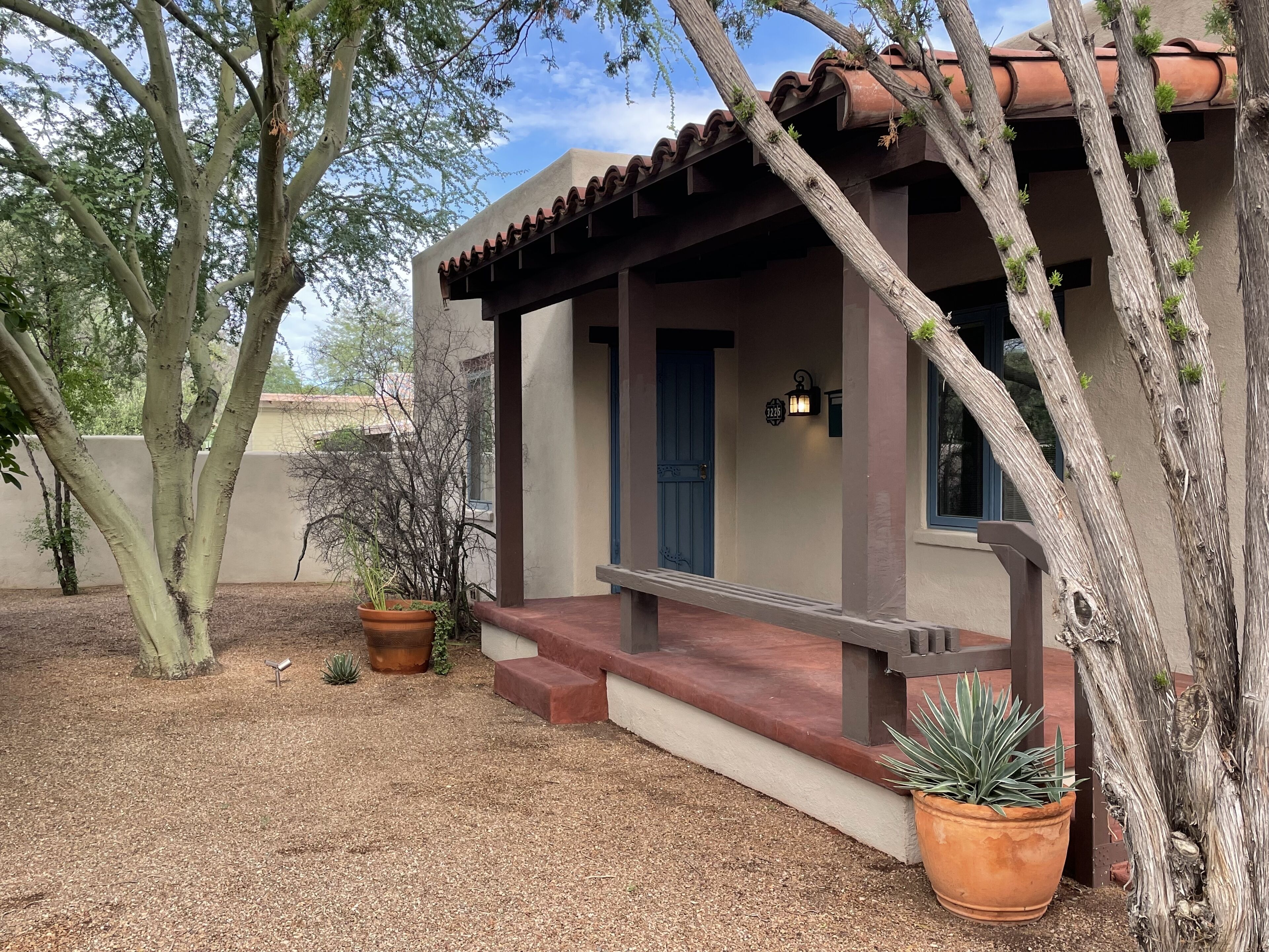 Classic 1937 Tucson Adobe Bungalow, Quiet, Private, Centrally Located