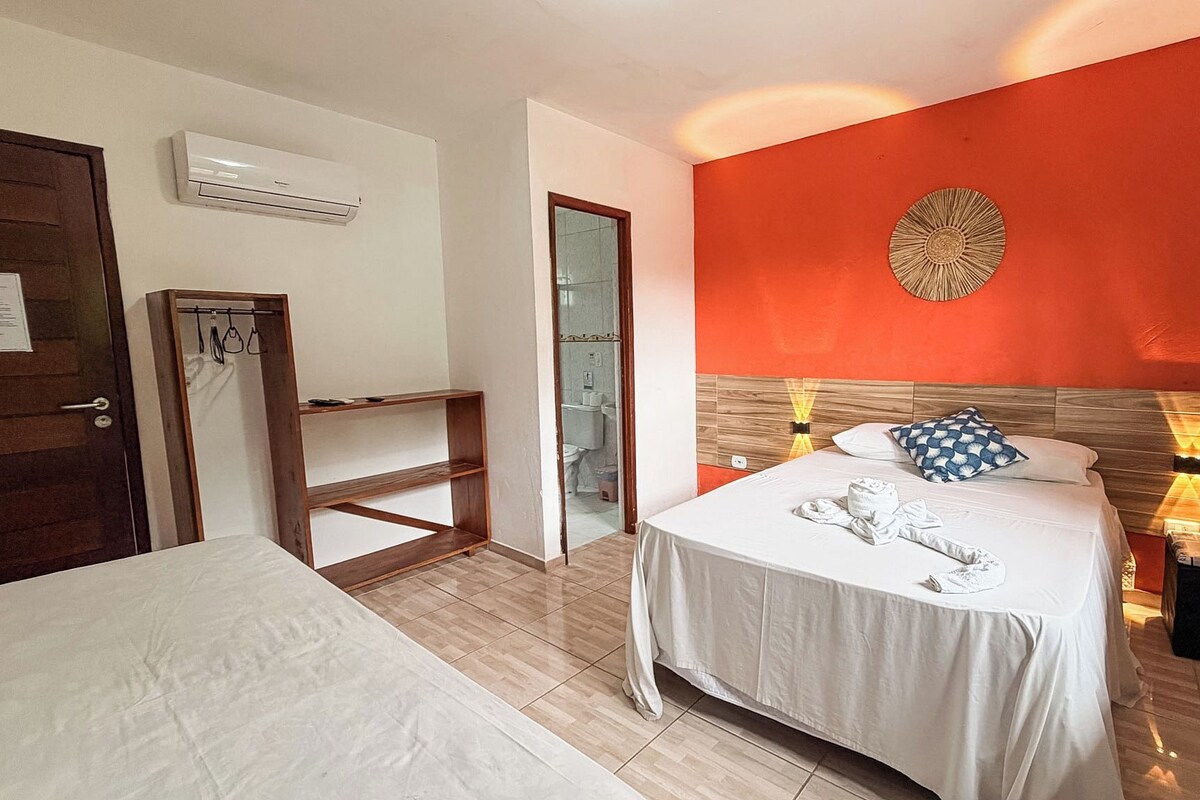 Minibar y ropa de cama 