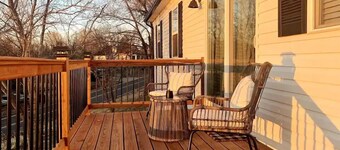 Private 2BR Hermann Home w/ Deck + Trolley Pickup - Great Event-Ready Stay!