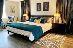 2 bedrooms, desk, free WiFi, bed sheets