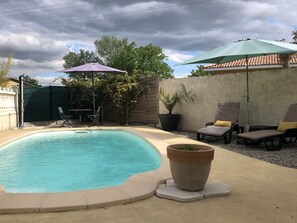 Alberca al aire libre 