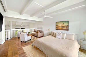 2 Schlafzimmer, Schreibtisch, Bügeleisen/Bügelbrett, Reisekinderbett