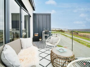 Terrace/patio - Brand New property , Stunning Sea Views , beautifully furnished  (Perranporth)