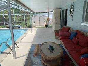 Indoor pool, outdoor pool