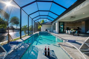 Außenpool, beheizter Pool