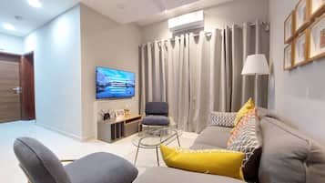 Smart-tv och böcker