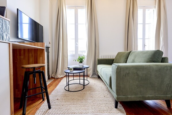 Flat-screen TV, Netflix, streaming services