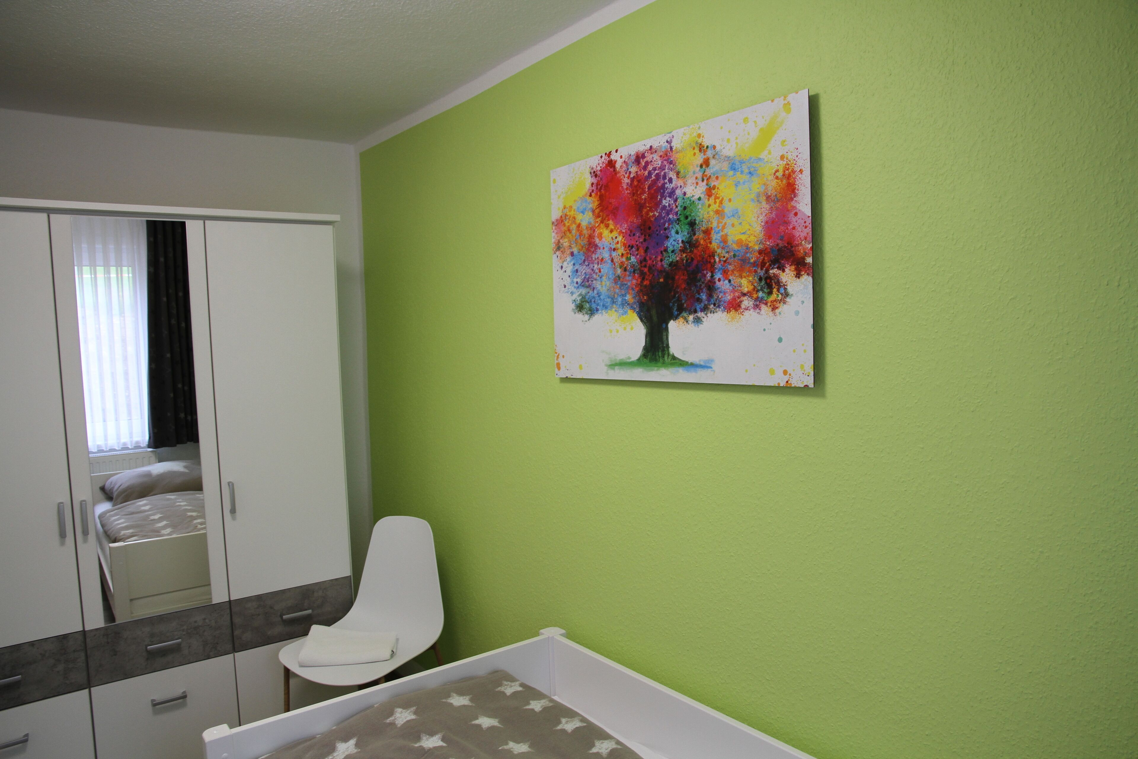 2 室のベッドルーム、WiFi (無料)、ベッドシーツ