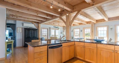 Unique oceanfront windmill with breathtaking views of Nantucket Sound.