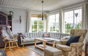 TV connectée, cheminée